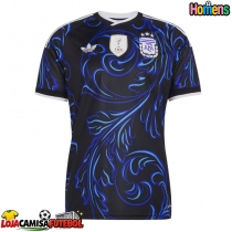 Camisa de Futebol Argentina Equipamento Secundário Mundo 2026 Manga Curta